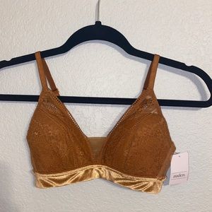 Lace and Velvet Bralette